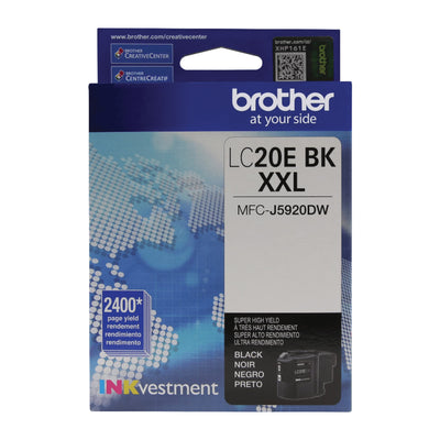 Brother LC20EBKS Black Ink Cartridge Multi 5-Pack