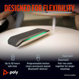 Poly Sync 40+ Smart Speakerphone (Plantronics) - Flexible Workspaces -