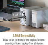 QNAP TS-216G-US - The Most Affordable 2-Bay 2.5GbE Desktop NAS, Equipp