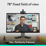 Logitech C920e HD 1080p Mic-Enabled Web Camera, Certified for Zoom, Mi