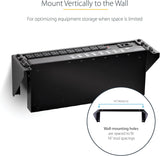 StarTech.com 3U 19-Inch Steel Vertical Wall Mount Equipment Rack Brack