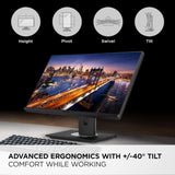 ViewSonic VG245 24 Inch IPS 1080p Monitor Designed for Surface with Ad