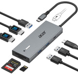 Acer USB C Docking Station Dual HDMI Monitor, Laptop Multiport Adapter