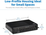 Tripp Lite 600VA UPS Desktop Battery Backup and Surge Protector, 300W,