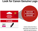 Canon CLI-251 Magenta Ink-Tank Compatible to MG6320, IP7220 & MG5420,