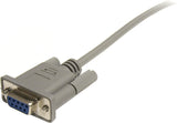 StarTech.com SCNM9FF25 Cross Wired DB9 Serial Null Modem Cable, F/F, 2