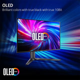HP OMEN TRANSCEND 31.5 INCH UHD 240HZ OLED GAMING MONITOR