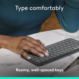 Logitech Keys-to-GO 2 Portable Bluetooth Tablet Keyboard with Built-in