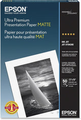 PAPIER MAT D'ARCHIVAGE 13X19 50 FEUILLES
