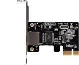 StarTech.com 1-Port Gigabit PCIe Network Adapter Card, Low-Profile NIC