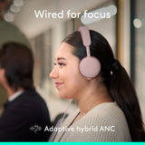 Logitech Zone Wired 2 for Business - Noise-Canceling Headset with Adap