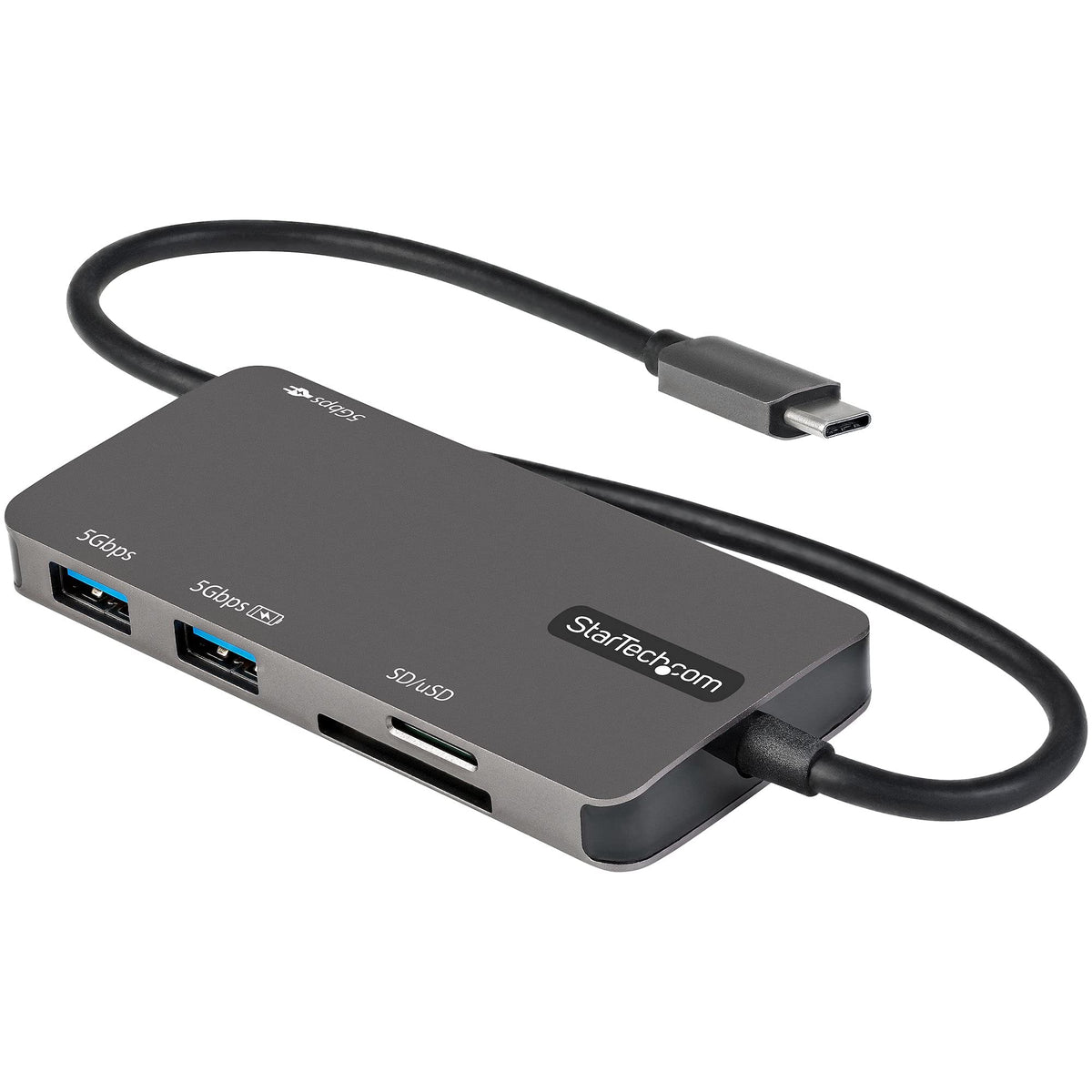 StarTech.com USB C Multiport Adapter - USB-C to 4K HDMI, 100W Power De