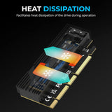 Carte additionnelle (AIC) SABRENT M.2 NVMe SSD vers PCIe x16 sans outil avec alum