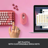 Logitech POP Keys Mechanical Wireless Keyboard with Customizable Emoji