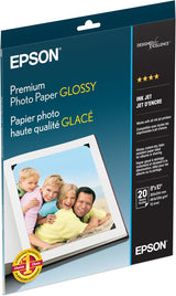 Epson S041465 Premium Photo Paper Glossy, 8