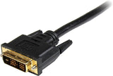 StarTech.com 10ft HDMI to DVI D Adapter Cable - Bi-Directional - HDMI