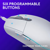 Logitech G203 Lightsync Gaming Mouse White