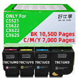 Lexmark Toner F/ 78C1UYE UHY Contract YEL