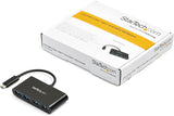Concentrateur USB-C 4 ports StarTech.com - Concentrateur USB-C vers 4 ports USB-A portable - Alimentation par bus