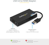 StarTech.com USB 3.0 to HDMI Adapter - 4K 30Hz Ultra HD - DisplayLink