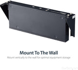 2U 19IN Steel Vertical Wall Mount Rack Bracket ETA1/15/14