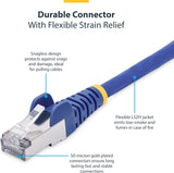 StarTech.com 10ft Blue CAT8 Ethernet Cable, Snagless RJ45, 25G/40G, 20