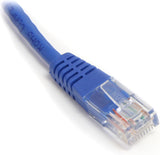 StarTech.com Cat5e Ethernet Cable - 30 ft - Blue - Patch Cable - Molde
