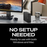 Seagate Expansion 8TB External Hard Drive HDD - USB 3.0, with Rescue D
