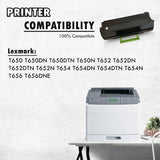 Inkfirst Remanufactured Toner Cartridge Replacement for Lexmark T650 T