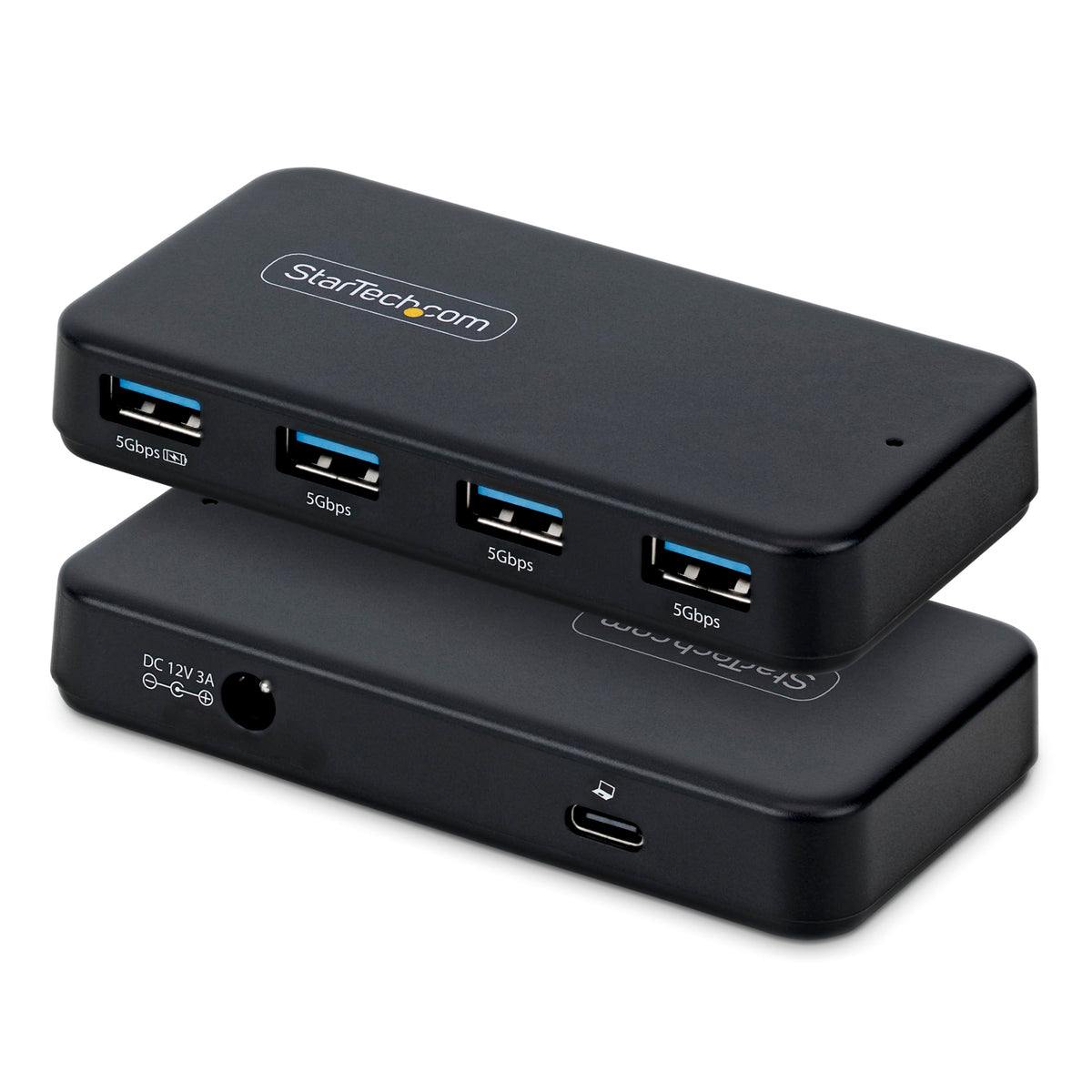 4-PORT SELF-POWERED USB-C HUB, 4X BC 1.2