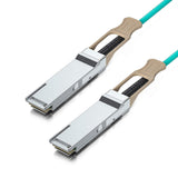 10Gtek 100G QSFP28 Active Optical Cable - 100GBASE to QSFP28(EDR) OM3