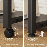 ADJUSTABLE PRINTER STAND FOR