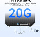 ASUS RT-BE92U BE9700 Tri-Band WiFi 7 Router, Supports New 320MHz Bandw