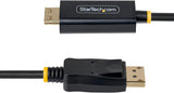 StarTech DisplayPort to HDMI Adapter Cable 10ft, Gripping HDMI Connect