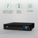 APC 1500VA Smart UPS avec SmartConnect, SMC1500-2UC onduleur rack Bat