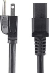 StarTech.com 10ft (3m) Heavy Duty Power Cord, NEMA 5-15P To C19 AC Pow
