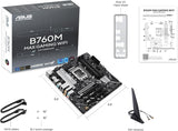 ASUS B760M MAX Gaming WiFi Intel® B760 (LGA 1700) mATX Motherboard, Ad