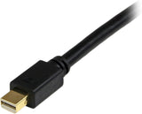StarTech.com 6ft (1.8m) Mini DisplayPort to DVI Cable - Mini DP to DVI