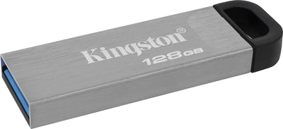 Kingston DataTraveler Kyson 128GB USB 3.2 Metal Flash Drive DTKN/128GB