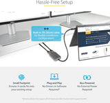 StarTech.com USB-C to Dual HDMI Adapter, USB Type-C Multi-Monitor MST