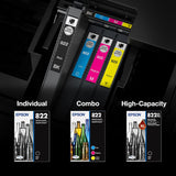 Epson T822XL420-S High Capacity Yellow Ink Cartridge