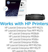HP 87X (CF287X) High Yield Black Original Toner Cartridge XL