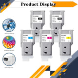 PFI-320 PFI320 300ML Ink Cartridges, Compatible for Canon TM-200 TM-20