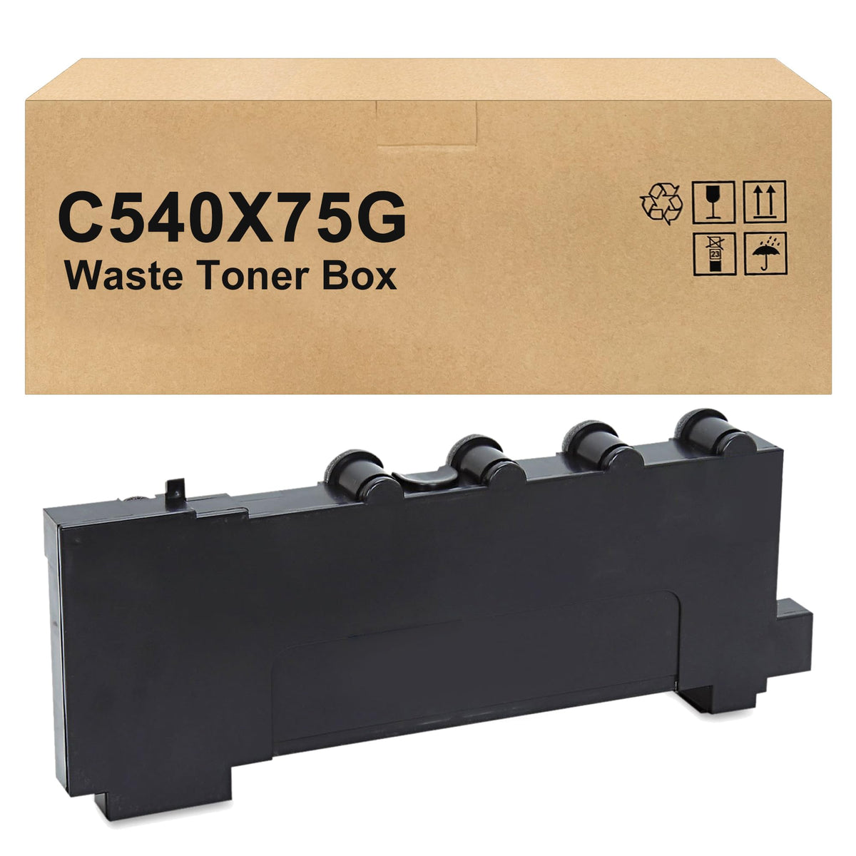LCL Compatible Waste Toner Bottle for Lexmark C540X75G for Lexmark CS5