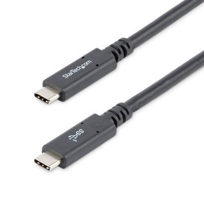 StarTech.com USB C to USB C Cable - 6 ft / 1.8m - 5A PD - Certified Wo