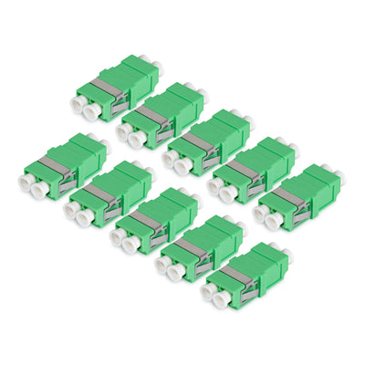 StarTech LC to LC Coupler 10 Pack, OS2 Single Mode SC Footprint LC Fib
