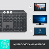 Clavier sans fil multi-appareils Logitech MX Keys Business