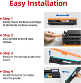 131 Toner Cartridges Replacement for Canon 131 131H 131BK CRG131 Work