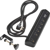 Eaton Tripp Lite series Desk Clamp Power Strip Surge Protector, 6-Outl