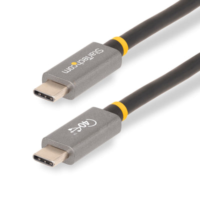 StarTech.com 3ft (1m) USB4 Cable, USB-IF Certified USB-C Cable, 40 Gbp